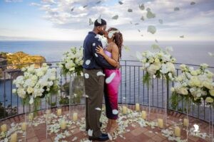 Marriage Proposal in Taormina: Jude & Langa’s Yes Above the Sea