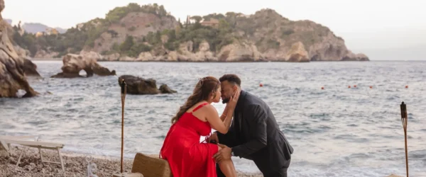 Capotaormina Proposal: A ‘Yes’ Filled With Sea and Life